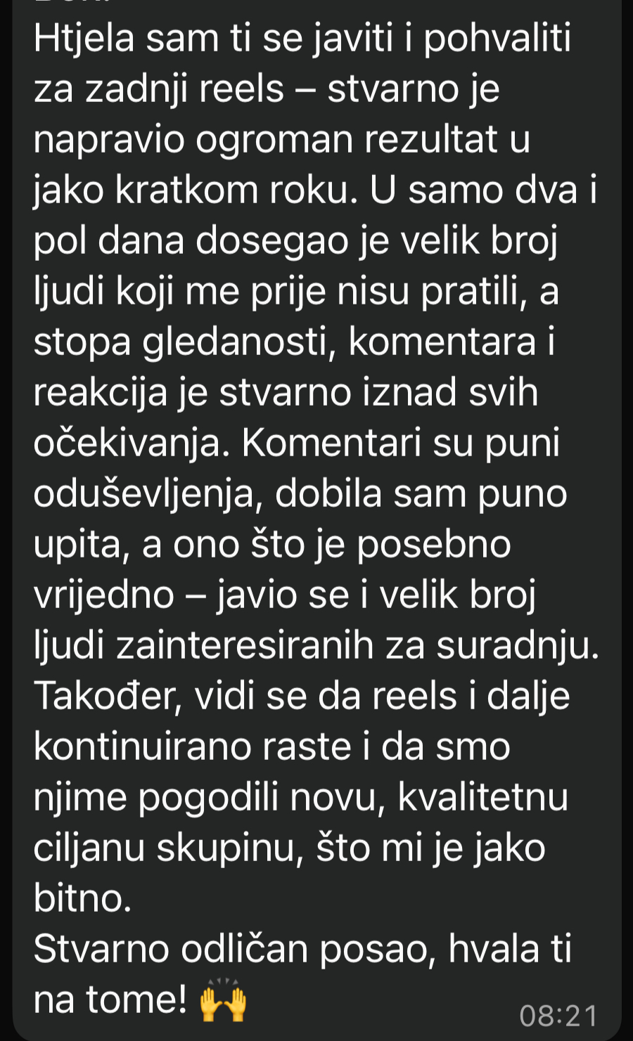 Recenzija klijenta